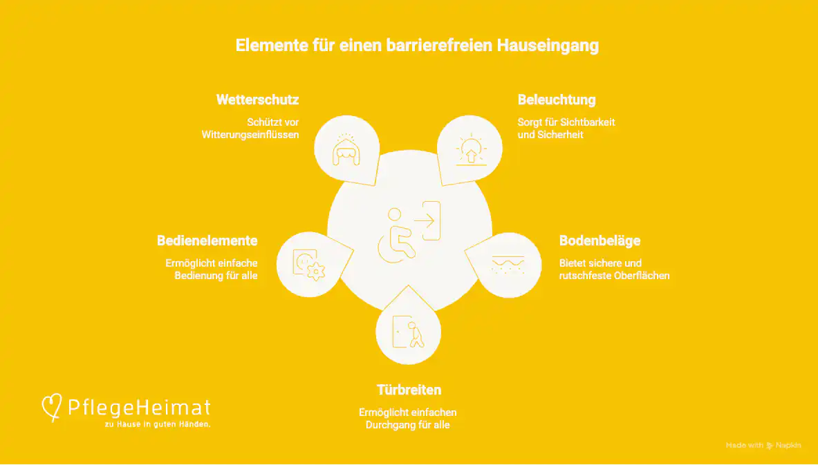 Nutzergruppen und Anforderungen an einen barrierefreien Hauseingang