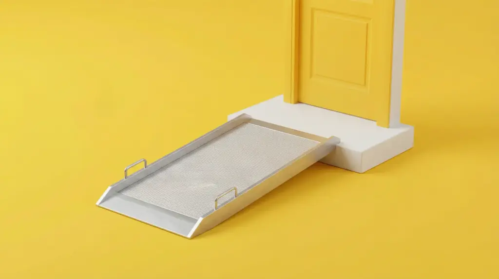 Rollstuhlrampe: Arten, Maße, Kosten & Förderung